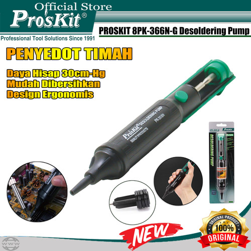 [EZM.1220243] Penyedot Timah PRO'SKIT 8PK-366N-G ORIGINAL