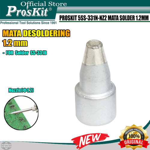 [EZM.1220316] MATA SOLDER STATION PRO'SKIT 5SS-331N-NZ2 1.2MM UNTUK SS-331B ORIGINAL