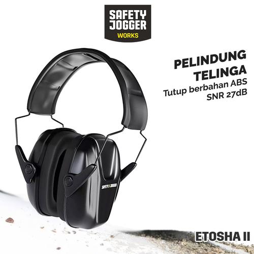 [EZO.5700019] Safety Jogger Etosha II Penutup Telinga Earmuff Safety Proyek