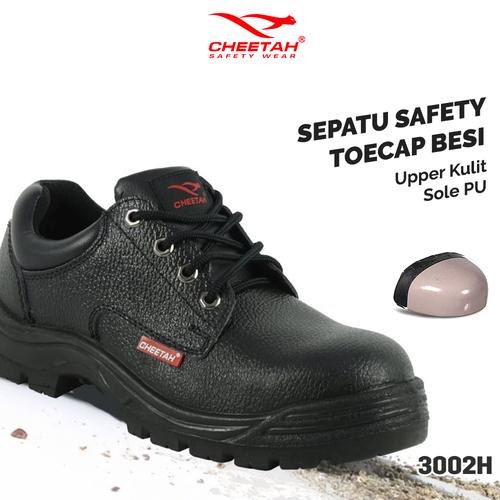 [EZO.5700024] Sepatu Safety Cheetah 3002 H Sepatu Safety Shoes Kerja Proyek