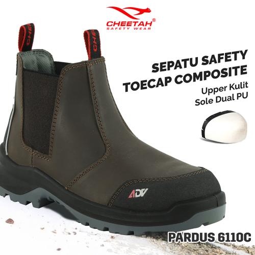 [EZO.5700036] Sepatu Safety Cheetah Pardus 6110 C Sepatu Safety Shoes Kerja Proyek