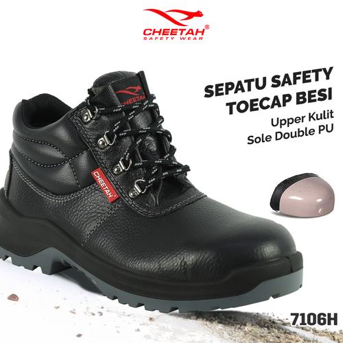 [EZO.5700047] Sepatu Safety Cheetah 7106 h Original Kerja Proyek