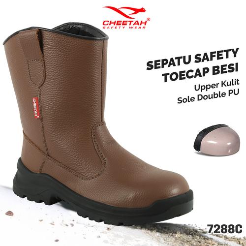 [EZO.5700060] Sepatu Safety Cheetah 7288c Boot Kerja Proyek Shoes