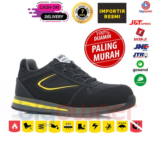 [EZO.5700142] Sepatu Safety / Sepatu Proyek / Sepatu Pabrik Safety Jogger TURBO