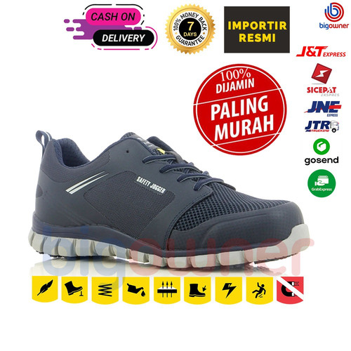 [EZO.5700151] Sepatu Safety Jogger Ligero Navy