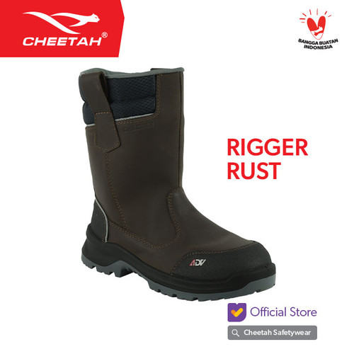 [EZO.1200012] Sepatu Safety Cheetah ADV Rigger Rust