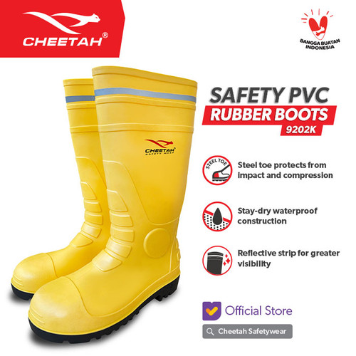 [EZO.1200019] PVC Rubber Boots Safety 9202K