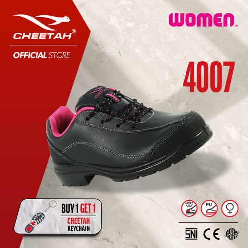 [EZO.1200033] 4007 H - Cheetah - Single Sol Polyurethane - Safety Shoes