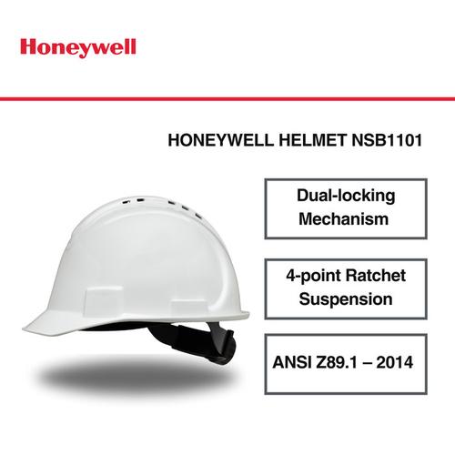 [EZO.4500004] Honeywell North Short Brim Hard Hat - Helm Safety - Helmet Proyek
