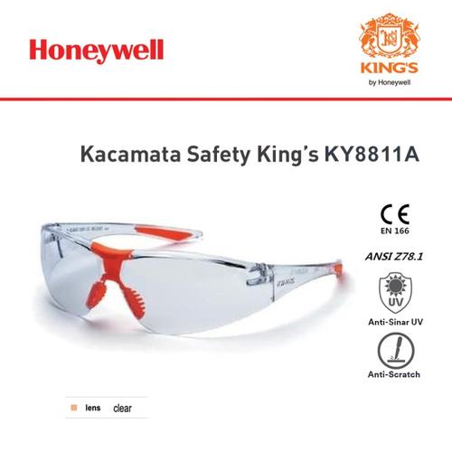 [EZO.4500017] Kacamata Safety Kings KY8811A Anti-Scratch - Anti Sinar UV