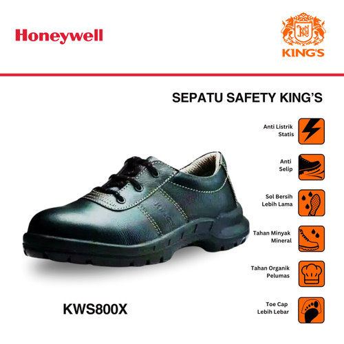 [EZO.4500074] Sepatu Safety Kings Safety Shoes Original KWS800X