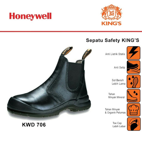 [EZO.4500079] Sepatu Safety Kings Safety Shoes Original KWD706X