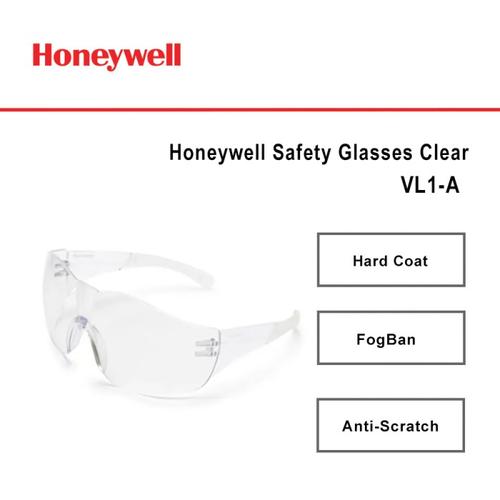 [EZO.4500081] Kacamata Safety Honeywell VL1-A - Clear - Safety Glasses