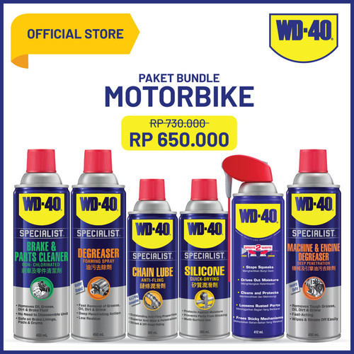 [EZM.1800005] WD-40 Motorbike Special Bundling Package