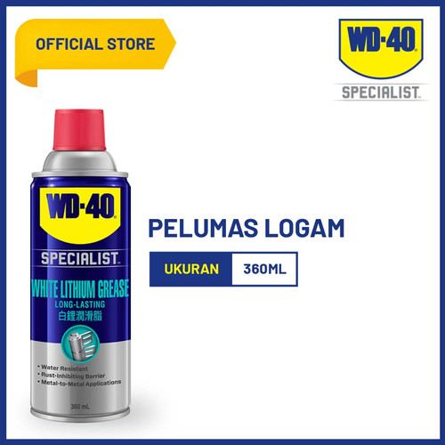 [EZM.1800010] WD-40 Specialist®White Lithium Grease 360ml - Pencegah Karat