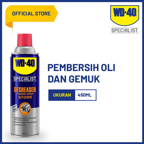 [EZM.1800013] WD-40 Specialist®Degreaser 450ml - Pembersih Oli Gemuk Noda