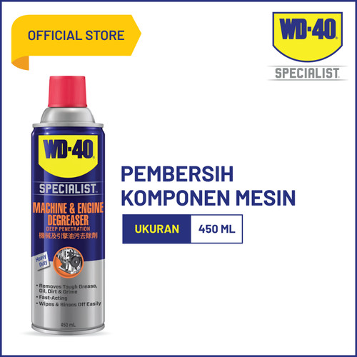 [EZM.1800015] WD-40 Specialist Machine Engine Degreaser 450ml - Pembersih Mesin