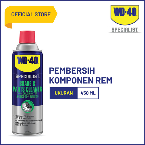[EZM.1800018] WD-40 Specialist Brake & Parts Cleaner 450ml - Pembersih Komponen Rem