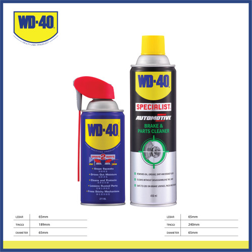 [EZM.1800027] Perawatan Mobil: MUP SmartStraw277ml+Brake & Part Cleaner 450ml