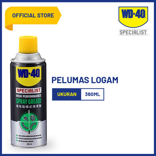 [EZM.1800032] WD-40 Specialist Spray Grease 360ml - Pelumas Gemuk Semprot (Bening)