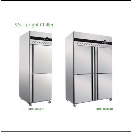 [EZM.7100001] RSA XRC 500 2D XRC-500-2D UPRIGHT CHILLER KULKAS 2 PINTU STAINLESS
