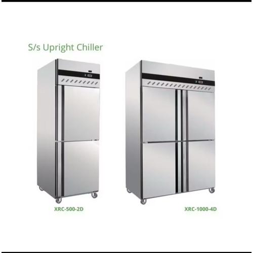 [EZM.7100001] RSA XRC 500 2D XRC-500-2D UPRIGHT CHILLER KULKAS 2 PINTU STAINLESS