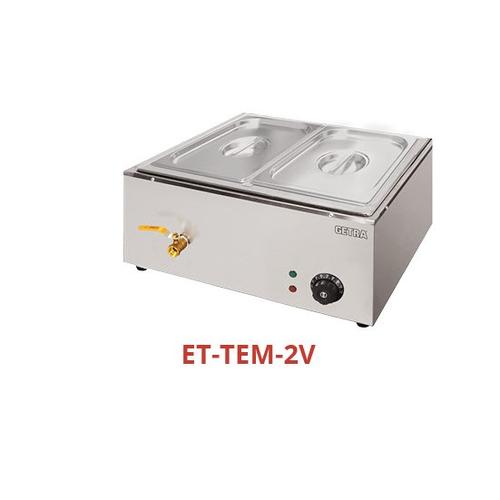 [EZM.7100007] GETRA TABLE TOP BAIN MARIE COUNTER ET-TEM-2V