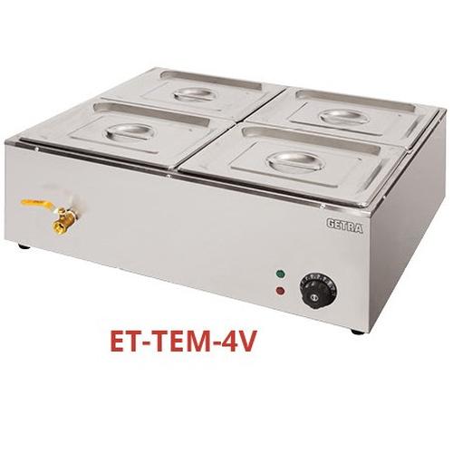 [EZM.7100011] GETRA TABLE TOP BAIN MARIE COUNTER ET-TEM-4V / PENGHANGAT MAKANAN