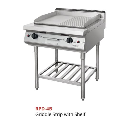 [EZM.7100020] GETRA GAS OPEN GRIDDLE STRIP WITH SELF RPD-4B