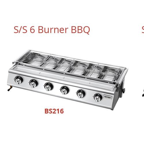 [EZM.7100044] GETRA GRILLER 6 BURNER BBQ BS216