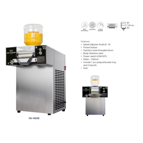 [EZM.7100063] GEA SNOW ICE MAKER SN-180 ZB