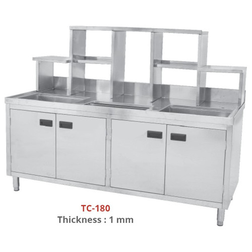 [EZM.7100101] Kabinet untuk Minuman Bubble Tea Type: TC-180