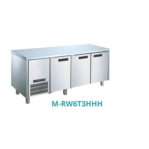 [EZM.7100151] Stainless Steel Under Counter Chiller Type: M-RW6T3HHH