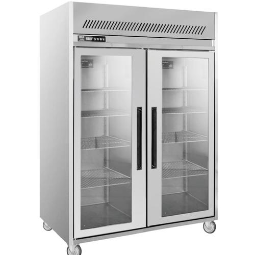 [EZM.7100179] S/S GLASS DOOR UPRIGHT CHILLER M-RW8U2GG