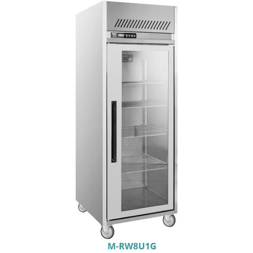 [EZM.7100180] S/S GLASS DOOR UPRIGHT CHILLER M-RW8U1G