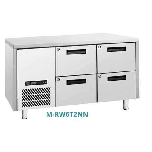 [EZM.7100193] Stainless Steel Under Counter Chiller Drawer Type: M-RW6T2NN