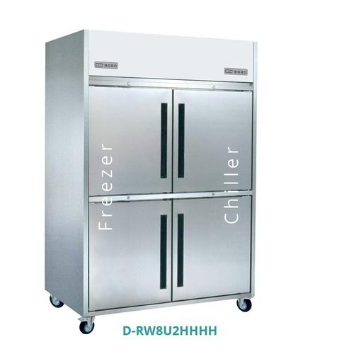 [EZM.7100198] Stainless Steel Upright Combi 4 Doors Type: D-RW8U2HHHH