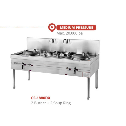 [EZM.7100228] Kompor Gas Kwali Type: CS-1880DX