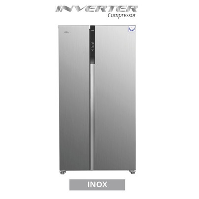 [EZM.7100284] KULKAS RUMAH TANGGA 2 PINTU G2D-563 (INOX)