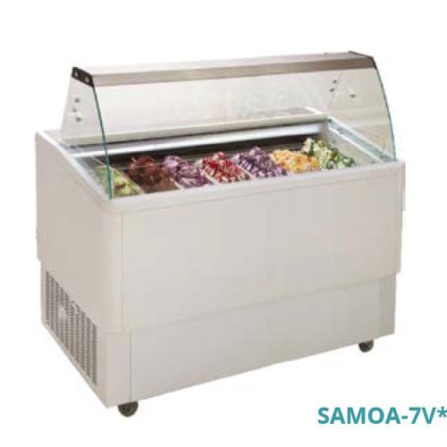 [EZM.7100347] Gelato Showcase Type: SAMOA-7V