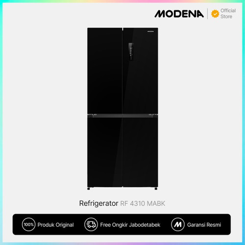 [EZO.3400098] MODENA REFRIGERATOR - RF 4310 MABK - Kulkas Only