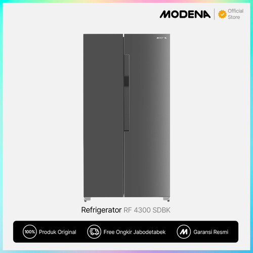 [EZO.3400442] MODENA Refrigerator - RF 4300 SDBK