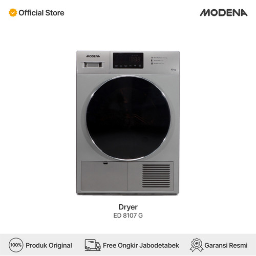 [EZO.3400534] MODENA Heat Pump Condenser Dryer - ED 8107 G