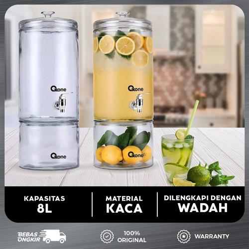 [EZO.4700016] Oxone OX339 Harmony Glass Drink Decanter Wadah Kaca