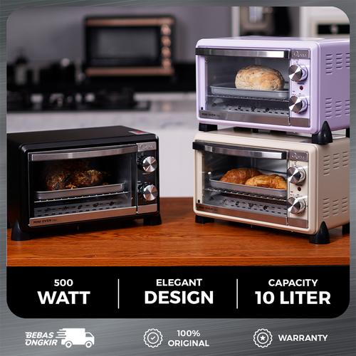[EZO.4700103] Oxone OX828 Mini Oven Toaster | Listrik Loyang - krem