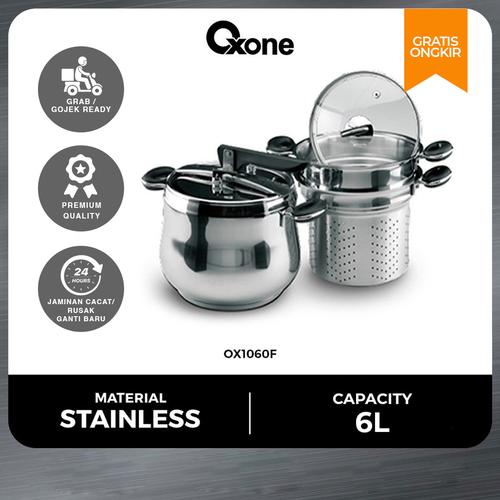 [EZO.4700113] Oxone OX-1060F 5in1 Pressure Cooker - 6L