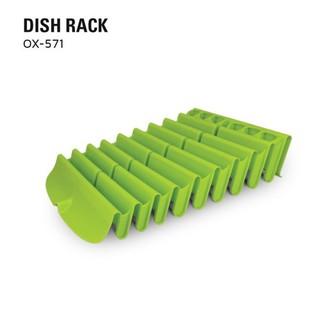 [EZO.4700124] Oxone OX571 Eco Dish Rack - HIJAU