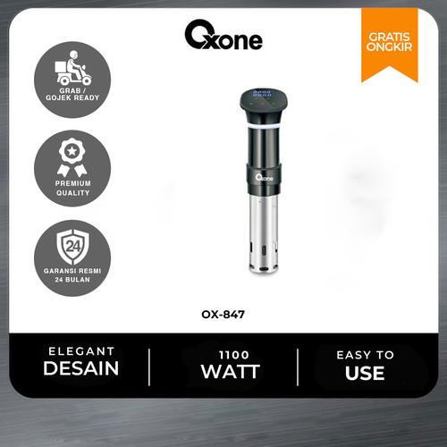 [EZO.4700132] OXONE OX847 Oxone Sous Vide Cooker 20 Liter Pengempuk Daging - Black
