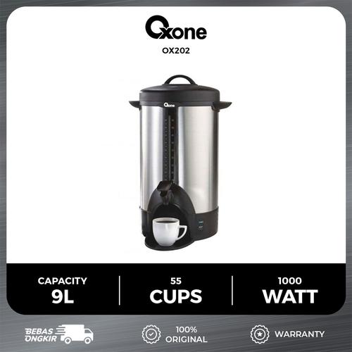 [EZO.4700179] Oxone OX202 Coffee Maker & Water Boiler - Black