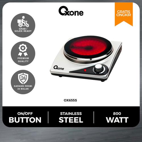 [EZO.4700186] Oxone OX655S Single Ceramic Stove - Stainless Steel